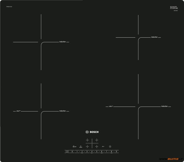 BOSCH PIE611FC5Z (Indukcinė kaitlentė)